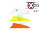 Lotka X-VANES 1.5" Bohning Shield gumowa krótka