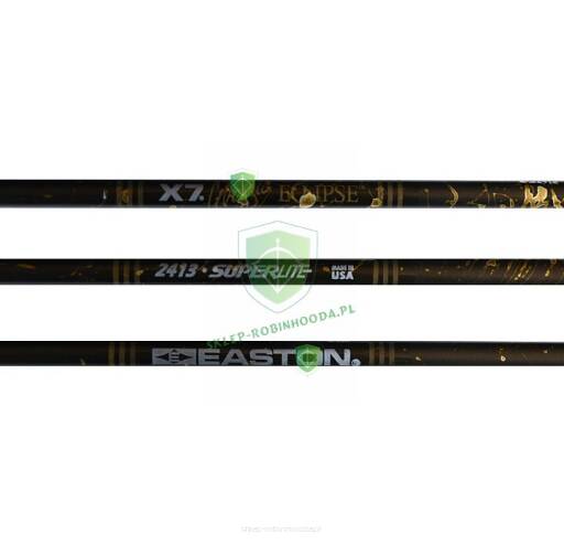 Easton ALU X7 Eclipse Noir - Arbres Seulement (quantité 6), Longueur 34 Pouces, Neuf Sous Emballage