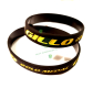 Opaska GILLO archery Gold Medal gumowa Wristband na nadgarstek - czarna