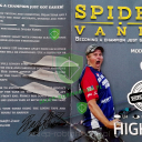 Lotki Spider Vanes BRADY ELLISON 1.5" MEDIUM 702 (białe) lotki wyczynowe - Rekord Świata 702pkt