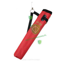 Kołczan CARTEL JUNIOR 2-rurkowy czerwony