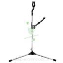 Stojak aluminiowy DECUT wysoki - srebrny Hauda rozkładany