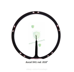 Światłowód AXCEL X-41 Ring Pin lipka X-41 czerwony .010"