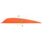 Lotka FLEX FLETCH 360 3.6" orange neon
