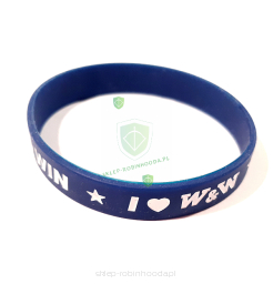 Opaska W&W Wiawis archery born to win wristband na nadgarstek - niebieska