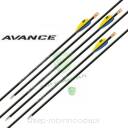 Strzały Easton Avance Carbon 4mm  - lotki gumowe