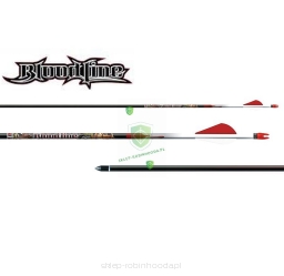 Strzała Easton BLOODLINE Carbon 6mm cresting spine 480 - lotki Blazer 2" - 1szt