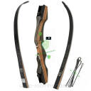 Łuk tradycyjny VIRIDIAN Oak Ridge Buck Trail T/D składany drewniany 62" siła: 25#, 35#, 45#, 55#