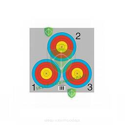 Tarcza papierowa LAS VEGAS 3x20cm karton Saunders 