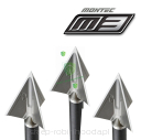 Grot G5 MONTEC M3 myśliwski broadhead - 100gr stalowy stały