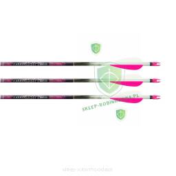 Strzały Easton ION Carbon PINK 600 lotki gumowe