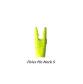 Nasadka Fivics Pin Nock S Small (mała) kolor (neon yellow) 12szt