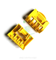 Zapięcia walizki PLANO Paralell 1144 - żółte (2szt)