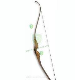 Łuk Mins ZEBRA 62" - 30 LBS by Mins Tradition łuk jednoczęściowy 30#