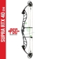 Łuk bloczkowy PSE Supra RTX 40 EM RH 60# 24-30" (2022) Black (czarny)
