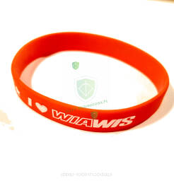 Opaska W&W Wiawis archery Win Your Body wristband na nadgarstek - czerwona