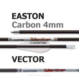 Strzała Easton Vector Carbon 4mm - lotka EP16 - 600-2000 (Custom) (12szt)