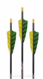 Strzała Black Eagle Intrepid carbon 4mm - lotka Shield 3" naturalna - spine 500, 600, 700, 800 ,900 1000, 1200 (6szt/12szt)