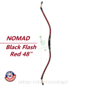 Łuk konny Black Flash Red 48" FF+ 25#, 30#, 35#, 40#, 45#, 50# łuk Carbon (czerwony)