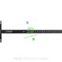 Miarka cięciwy miarka łucznicza WNS Winners miarka do łuku aluminiowa (czarna) 