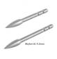 Groty stalowe Skylon Brixxon Radius ostre Bulge id 4.2mm - groty stalowe Break-off (12szt) ostre