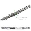 Cięciwa tradycyjna flamandzka BCY 8125 - 52" 54" 56" 58" 60" 62" 64" 66" 68" Flemish 8125 (czarno-szara) black grey
