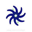 Tłumik odciągu kabli PSE niebieski Vibracheck Cable Dampener