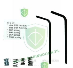 Sprężyny Carter do spurtu Carter - zestaw ITS Kit sprężyn do spustu Trigger palcowego