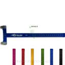 Miarka cięciwy "T" miarka łucznicza AVALON miarka do łuku aluminiowa (kolor)