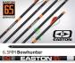 strzały Easton Bowhunter 6.5MM 500 z lotką z pióra 4" Shield grot CB - 1szt