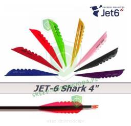 Lotki KSL JET6 Shark 4" - lotki długie wirowe typu spin wing 4" Jet-6 Shark 4 (kolor)