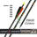 6x strzała Carbon EDGE Skylon Edge carbon tradycyjna - lotka pióra naturalne (shield 4) - spine 400 500 600 700 800