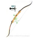 Łuk klasyczny Core VERVE średni 62" 64" 66" młodzież z celownikiem