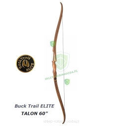 Łuk tradycyjny Hunter Buck Trail Elite TALON 60" 25#, 30#, 35#, 40#, 45#, 50# Hunter 60" jednoczęściowy TALON