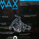 Podstawka opadająca RIPCORD MAX MICRO regulowana Rest (czarna) 