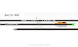Strzały Easton Avance SPORT Carbon 4mm  - lotki gumowe