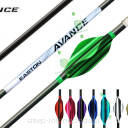 Strzały Easton Carbon AVANCE - lotki Spider Wings - nasadka G-nock