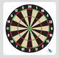 Tarcza Papierowa DART kolor do gry - tarcza łucznicza wzmacniana nitkami
