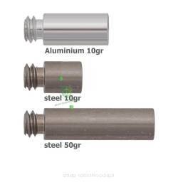 Ciężarki Easton Adjustable Weight point odważniki do grotów Easton 10gr, 20gr, 50gr - 6szt / 12szt