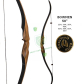Łuk tradycyjny Hunter Buck Trail Elite BOWMEN 58" 25#, 30#, 35#, 40#, 45#, 50# 55#, 60# Hunter 58" jednoczęściowy