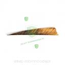 Lotka pióro 4" Shield Tre Camo - lotka naturalna pierzasta Tre Brown