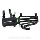 Ochraniacz SHOCQ Long długi czarny eko skóra wentylowany podwójny