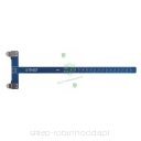 Miarka cięciwy miarka łucznicza WNS Winners miarka do łuku aluminiowa (niebieska) 