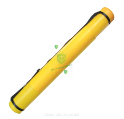 Tuba na strzały - pojemnik kołczan (żółta)