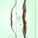 Łuk Fieldbow Ragim IMPALA black 62" 45#