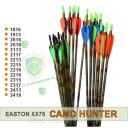Strzała alu CAMO HUNTER 2216 - aluminiowa myśliwska Easton XX75 Alu Tuzin