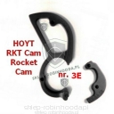 Moduły RKT 3E czarne 3 E RH do bloczków Hoyt Rocket Cam