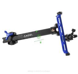 Celownik Axcel ACHIEVE XP UHM Carbon Recurve 8-32 do łuku klasycznego (niebieski)