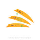 Lotka Bohning AIR 2" gumowa shield - kolor orange