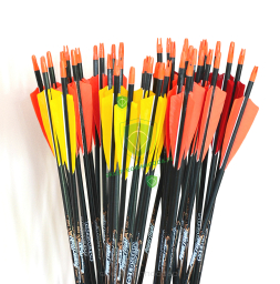 Strzały POWERFLIGHT pióro 4" Shield - Carbon Easton  6szt - lotka naturalna indyk